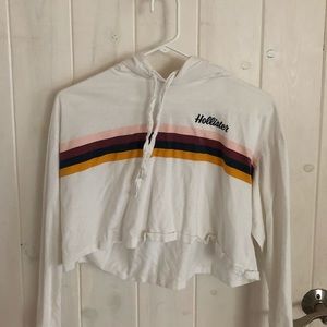 Hollister cropped hoodie